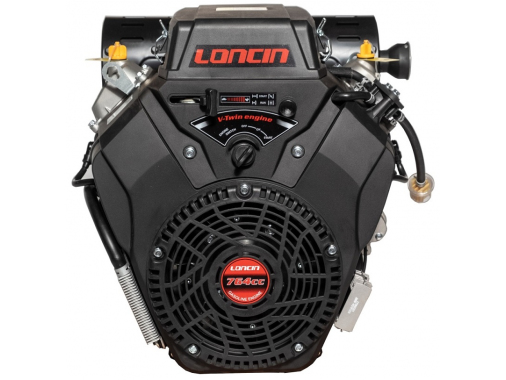 Двигатель Loncin LC2V80FD (B type) V-образн, 764 см куб, конус, 10А, электрический запуск