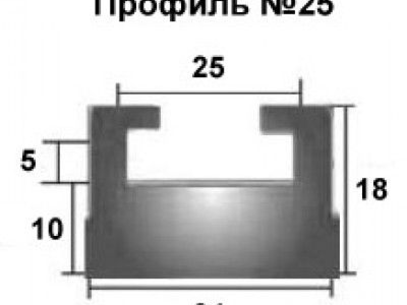 Склиз YAMAHA VK3, Professional (черный) 25-64.00-3-01-01 (длина 1630мм)