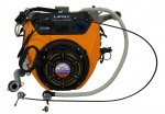 Двигатель Lifan LF2V80F-A (4500), 29 л.с. D25 20А (вариатор+провода+выхлопн система) на Буран
